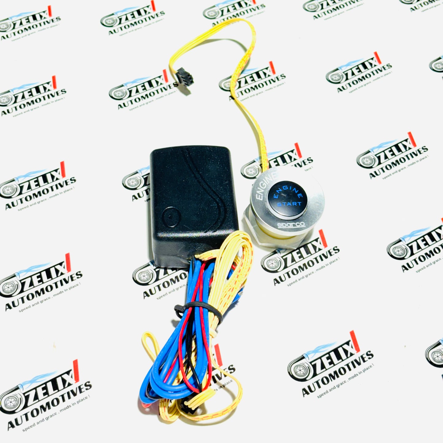 Sparco Engine Start Button | Sporty Finish with Colours  Options