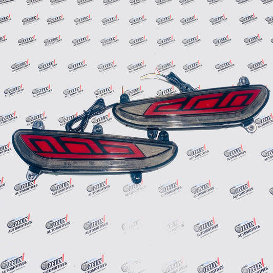 Hyundai i20 LED Matrix Reflector Lights | Rear Bumper Lamp (2015–2017)