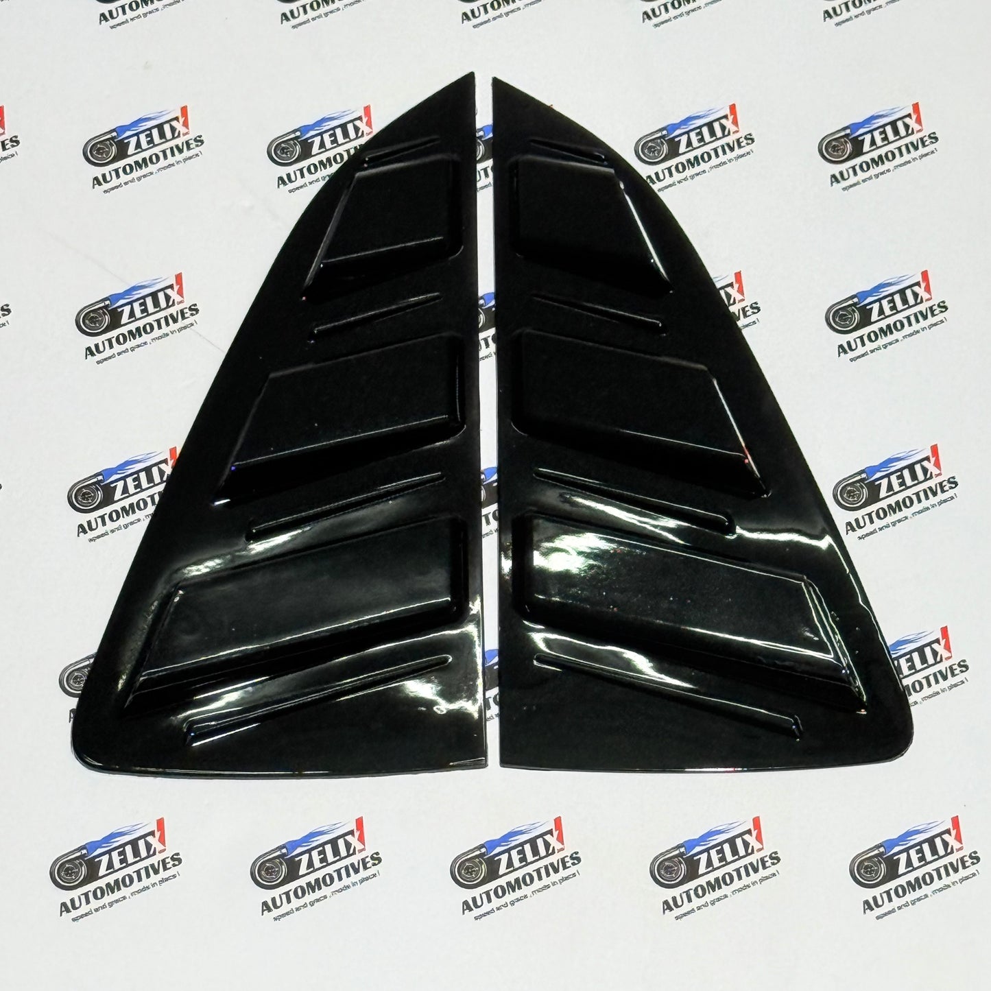 VW Polo Window Louvers Compatible With 2014+ Models | Enhances Side Profile