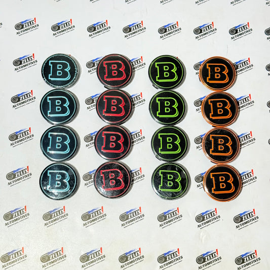 Mercedes Benz Brabus Wheel Center Caps | Enhances Sporty look Multiple Colour Options