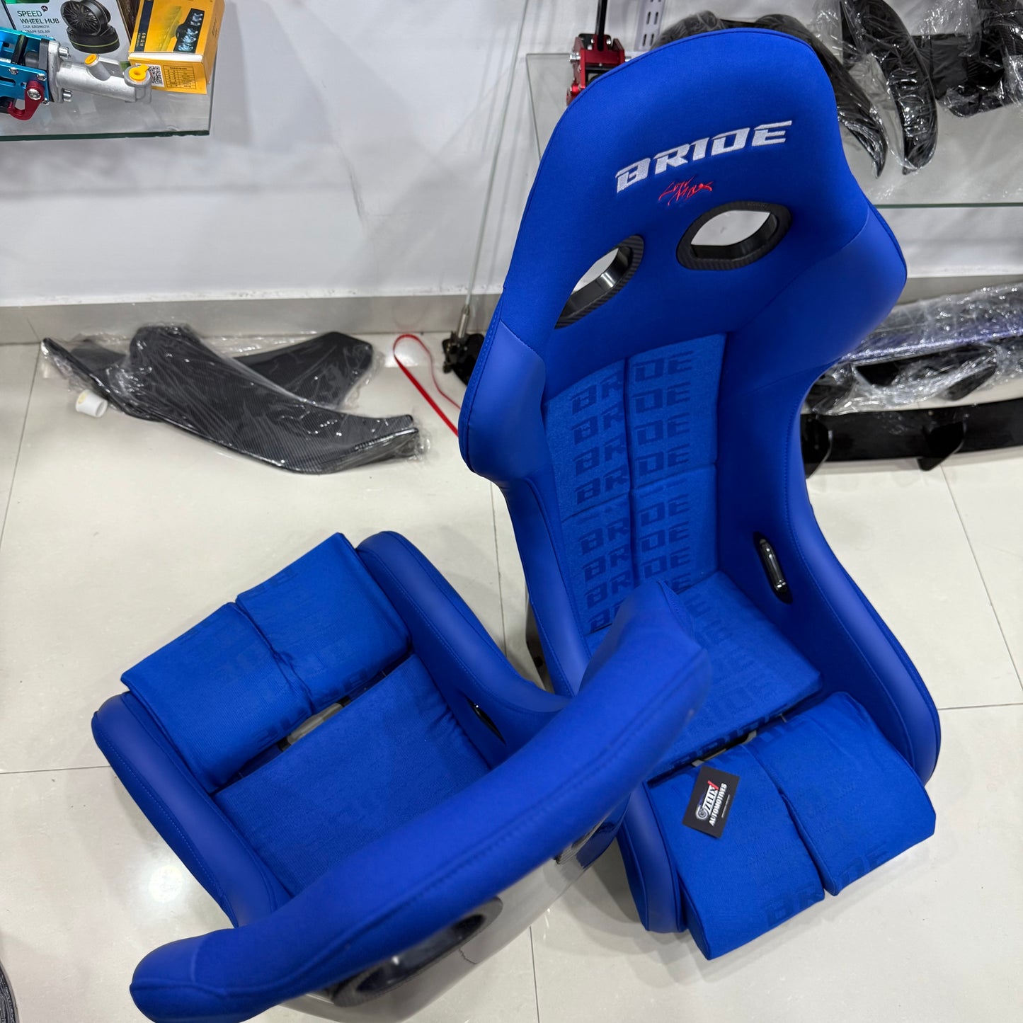 BRIDE Vios III Aftermarket Fixed Back Bucket Seat (Pair)