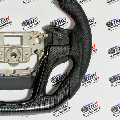 Mahindra Thar Carbon Finish Steering Wheel | Enhances Sporty interior Aesthetics