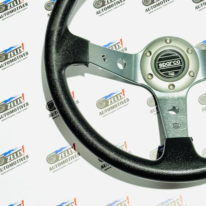 SPARCO Deep Dish 14-Inch Steering Wheel | Universal Racing Performance Design