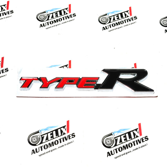 Type R Performance Stickers | Premium Sporty Decals for Cars