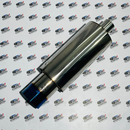 HKS JASMA-Series Monster Size Free Flow Exhaust End Can | Premium Burnt Tip Finish