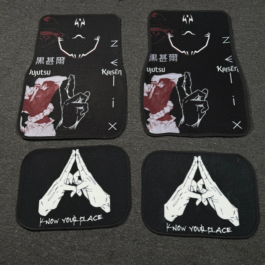 Jujutsu Kaisen Inspired Car Floor | Premium Quality Printed Finish