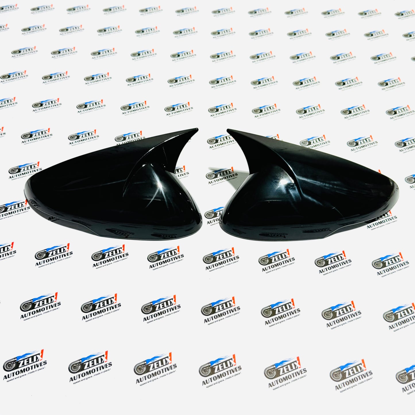 Mahindra XUV 3XO Batman Style Mirror Covers | premium Gloss Black Finish Fits (2024+) Models