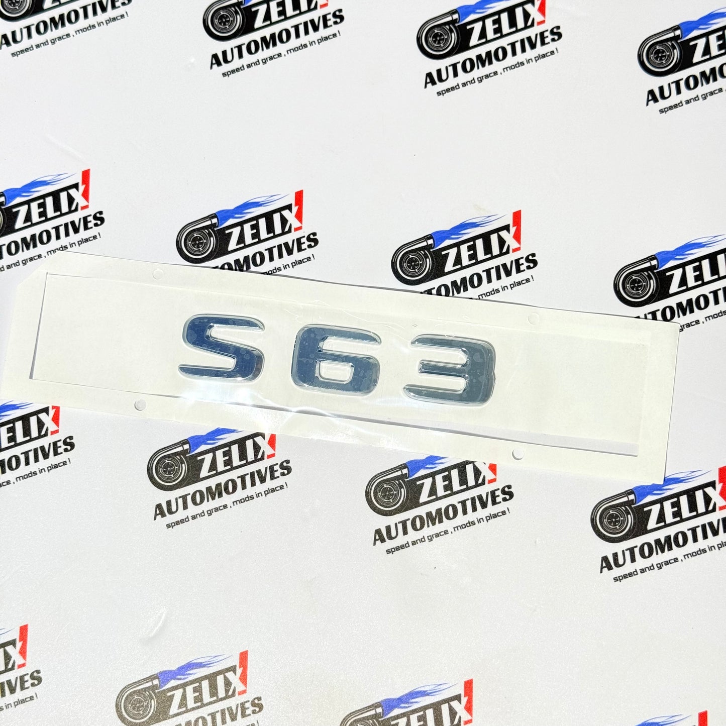 Mercedes-Benz Rear Trunk Letters For C63 E63 S63