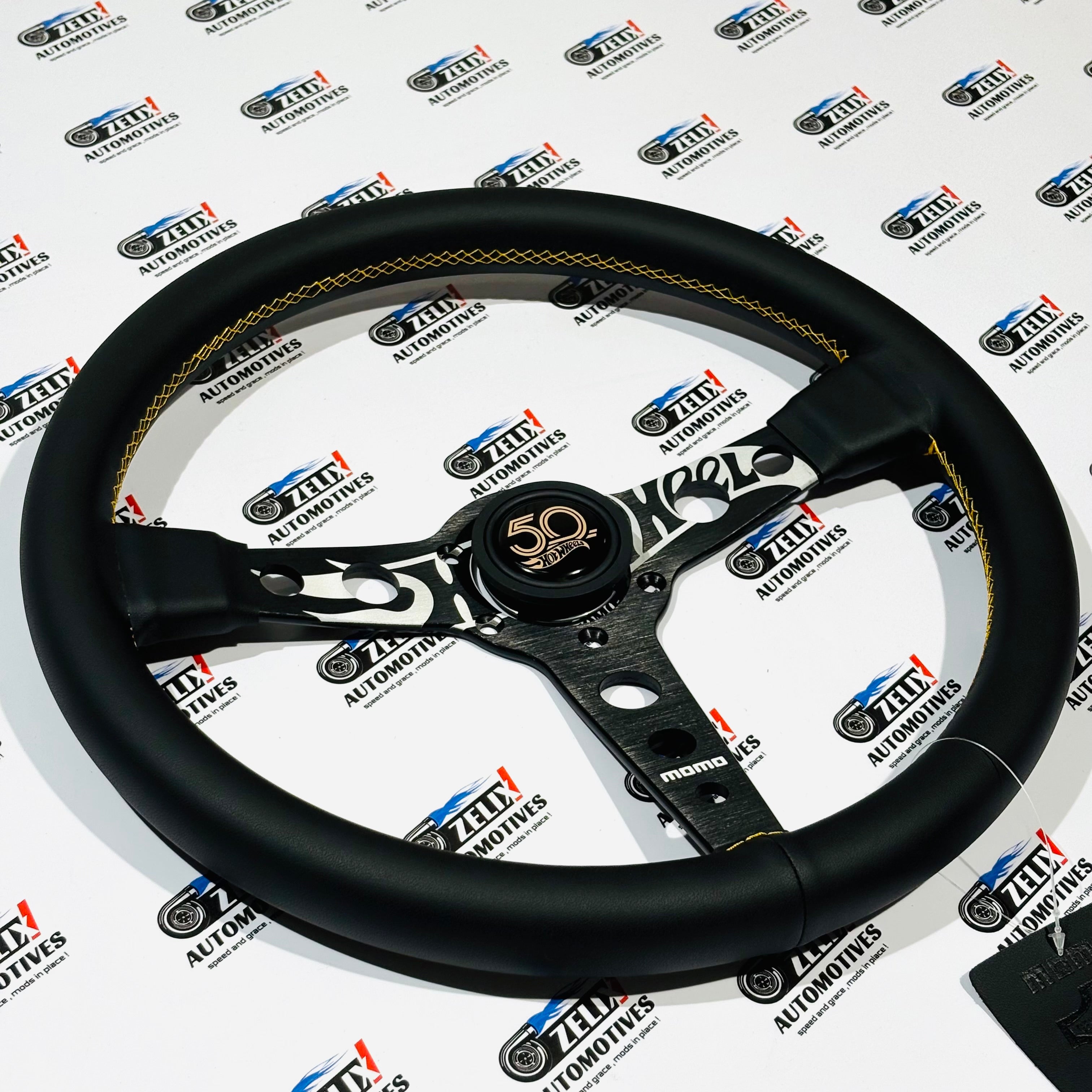 momo MOMO Hot Wheels Edition Steering Wheel Black – Zelix Automotives