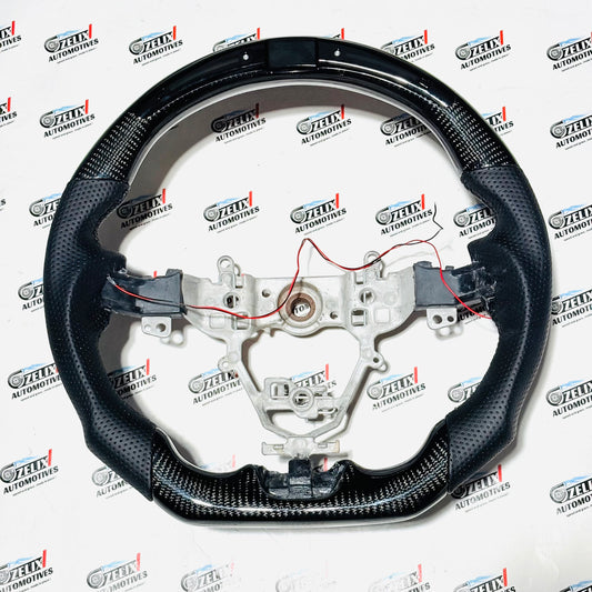 Maruti Suzuki Swift Original Carbon Fiber Steering Wheel with Rev Lights | Premium Sporty Upgrade