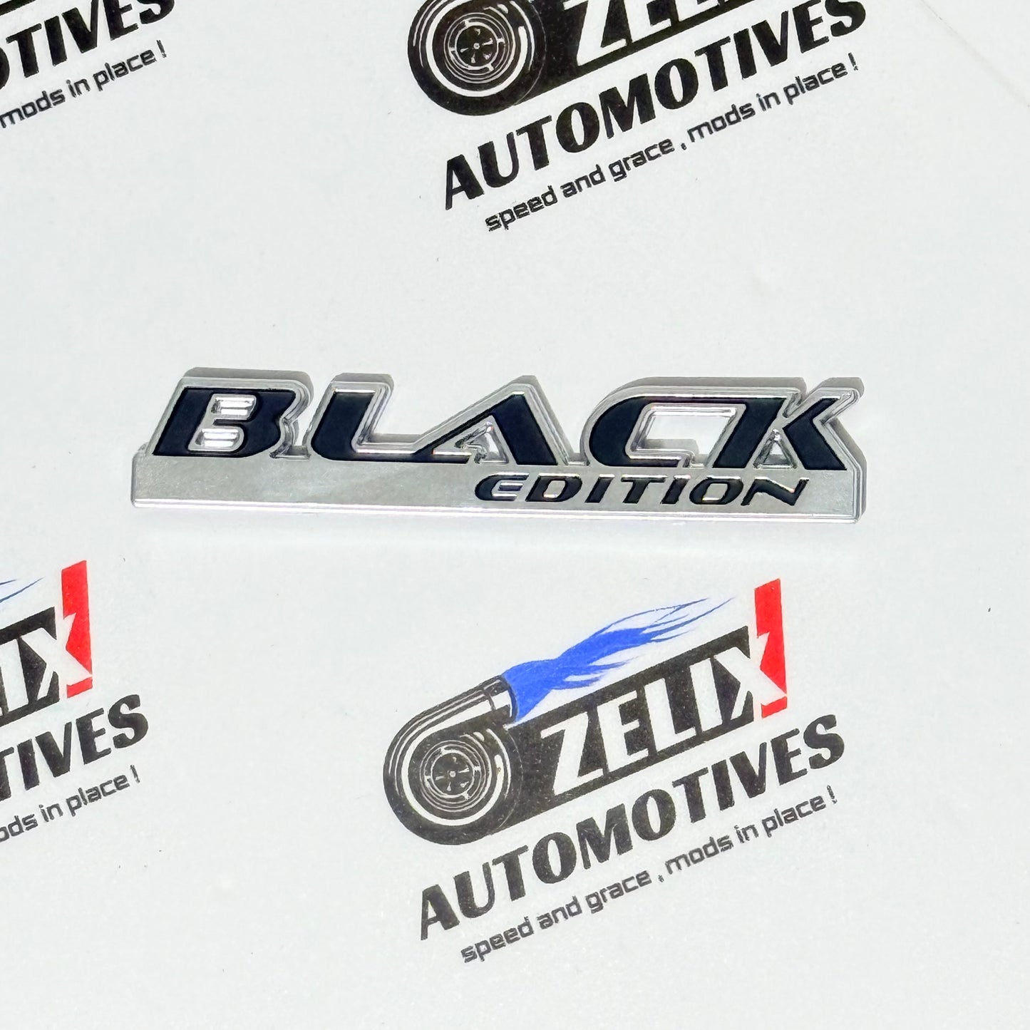Black Edition Emblem Sticker | Perfect upgrade for cars with Blacked-out themes