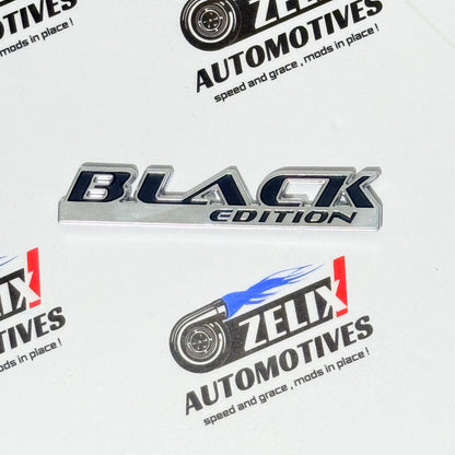 Black Edition Emblem Sticker | Perfect upgrade for cars with Blacked-out themes