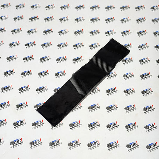 Carbon Fiber + Alcantara Steering Wheel Cover | Universal Sporty Grip