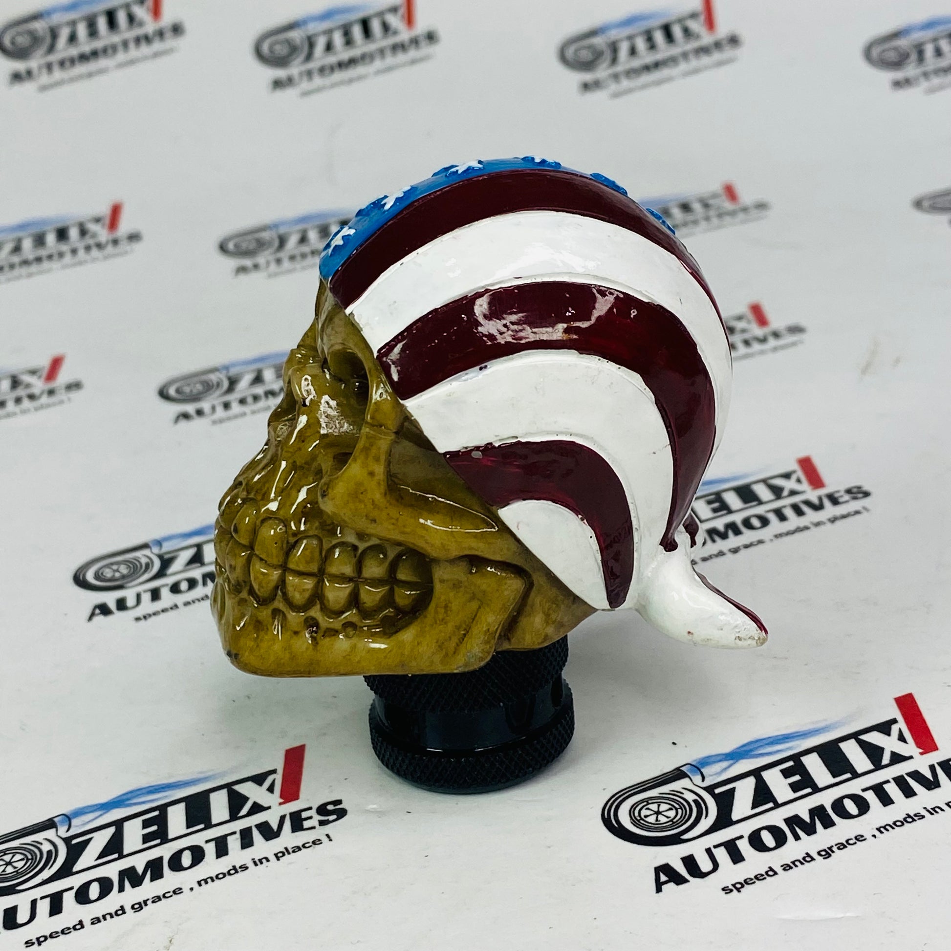 Patriot Skull gear shift knob