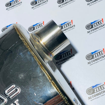 Remus Valvetronic Short Can Exhaust Muffler | Dual Glossy Silver Tips