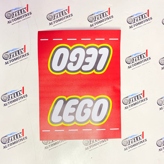 LEGO Tag Badge | Universal Decorative Car Sticker