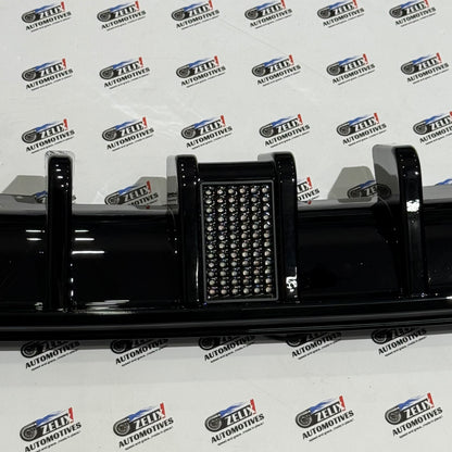 Rear Bumper Diffuser with F1-Style LED Light Compatible BMW E46