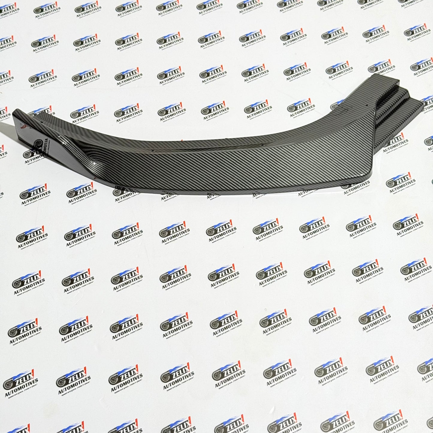 Volkswagen Virtus 3-Piece Front Splitter Kit | Premium Carbon Finish