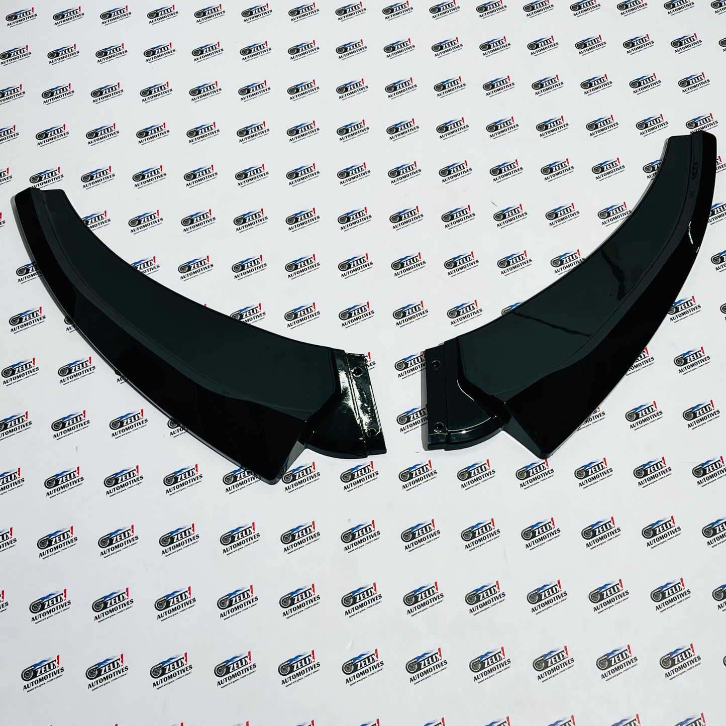 Virtus And Slavia 3-Piece Front Splitter | Aftermarket