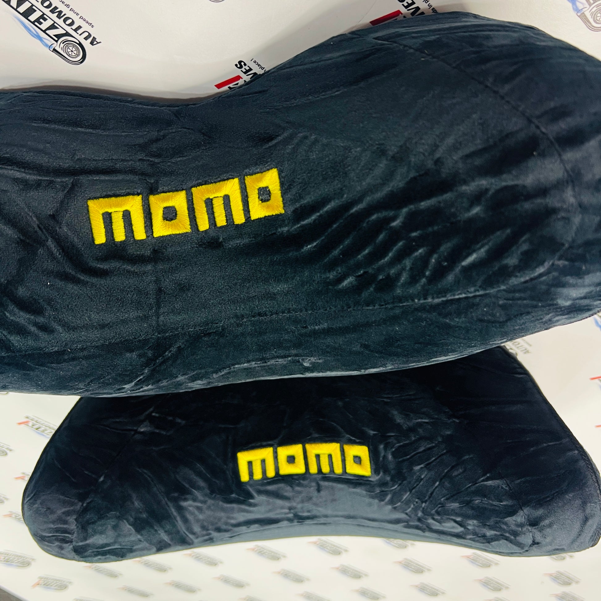 Universal fit Foam Neck Rest & Easy to install in Premium All-black finish.