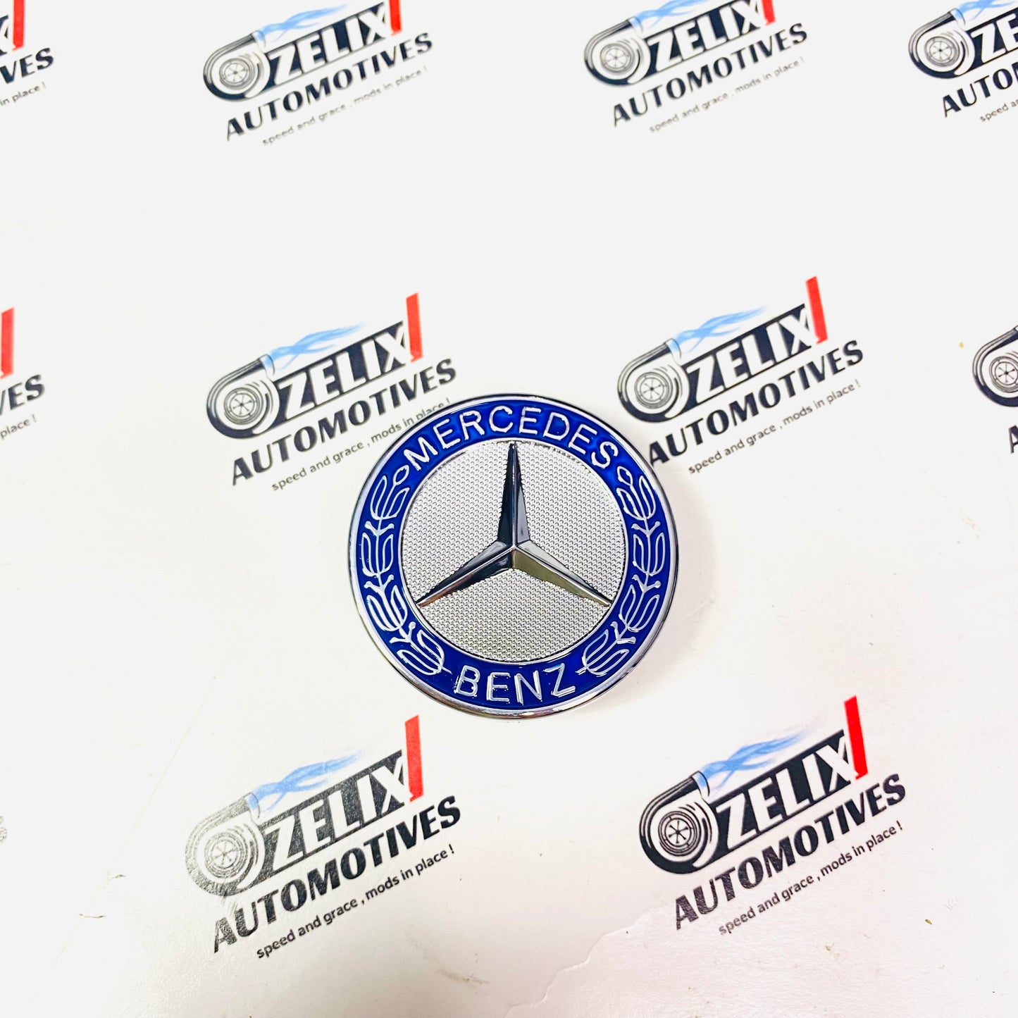 Original Style Mercedes Benz Hood Logo Badge