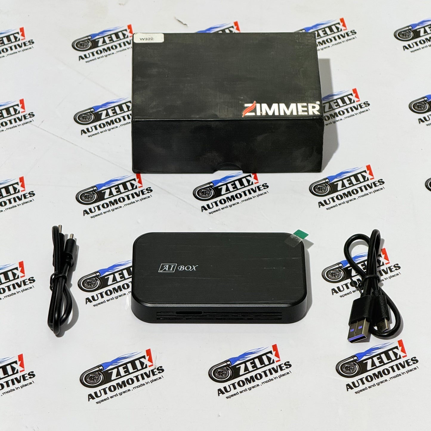 Zimmer AI Box | Universal Aftermarket Wireless CarPlay Android Auto Adapter