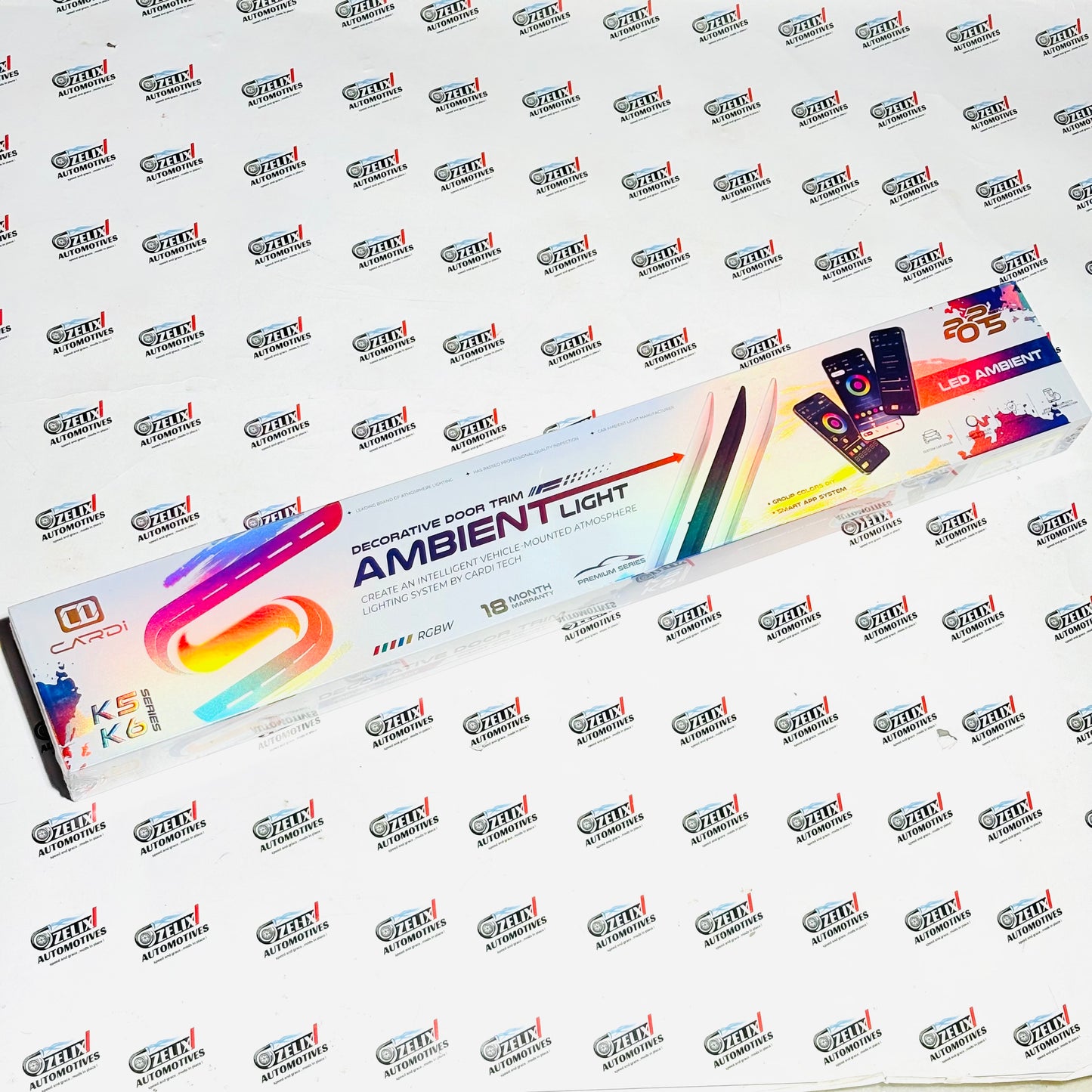 Universal Ambient Light CARDI K5/K6 | 18-Piece RGB LED