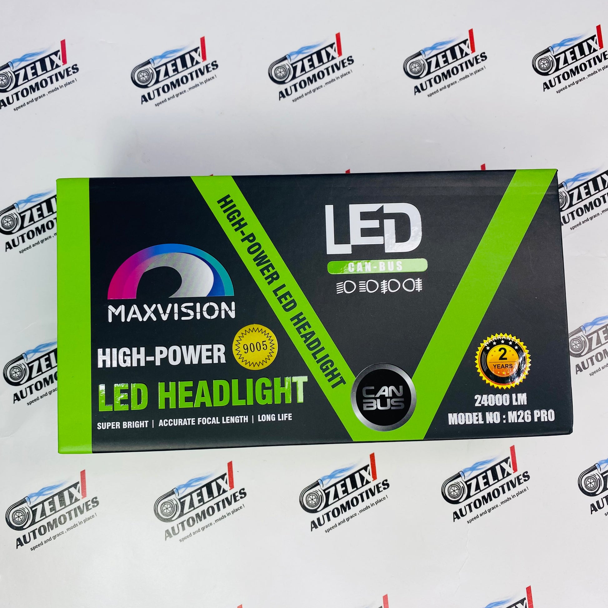 Super bright LED headlight bulb for cars and SUVs
