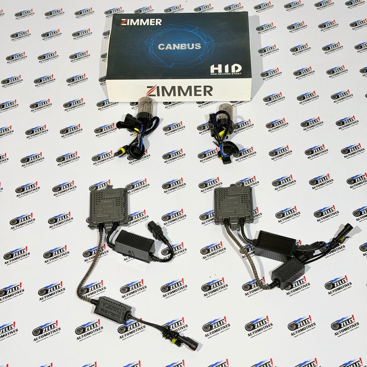 Zimmer CANBUS  Headlight Bulbs | Aftermarket High Performance Upgrade | Universal Fit