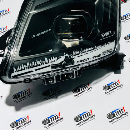 Suzuki Swift Type 1 JDM Power Style LED Headlights | Aftermarket Upgrade