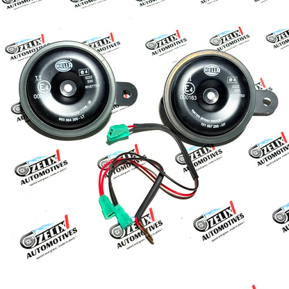 Hella S90 Disc Horn Set (2 Units) |  Heavy-duty  Strong Tone