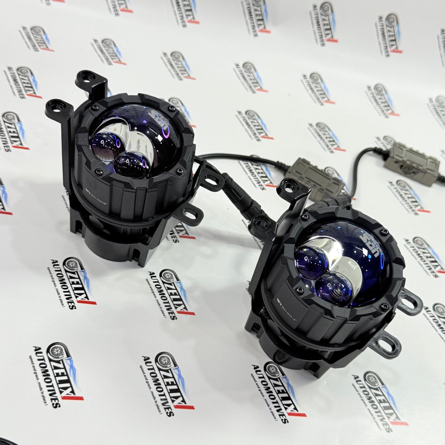 UPS Way Maker F75 Pro Bi-LED Projector Fog Lamp | Universal Aftermarket
