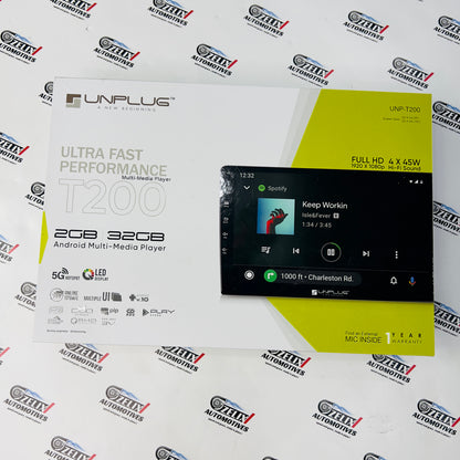 UNPLUG UNP-T200 Android Multimedia Player | Aftermarket Car Entertainment System
