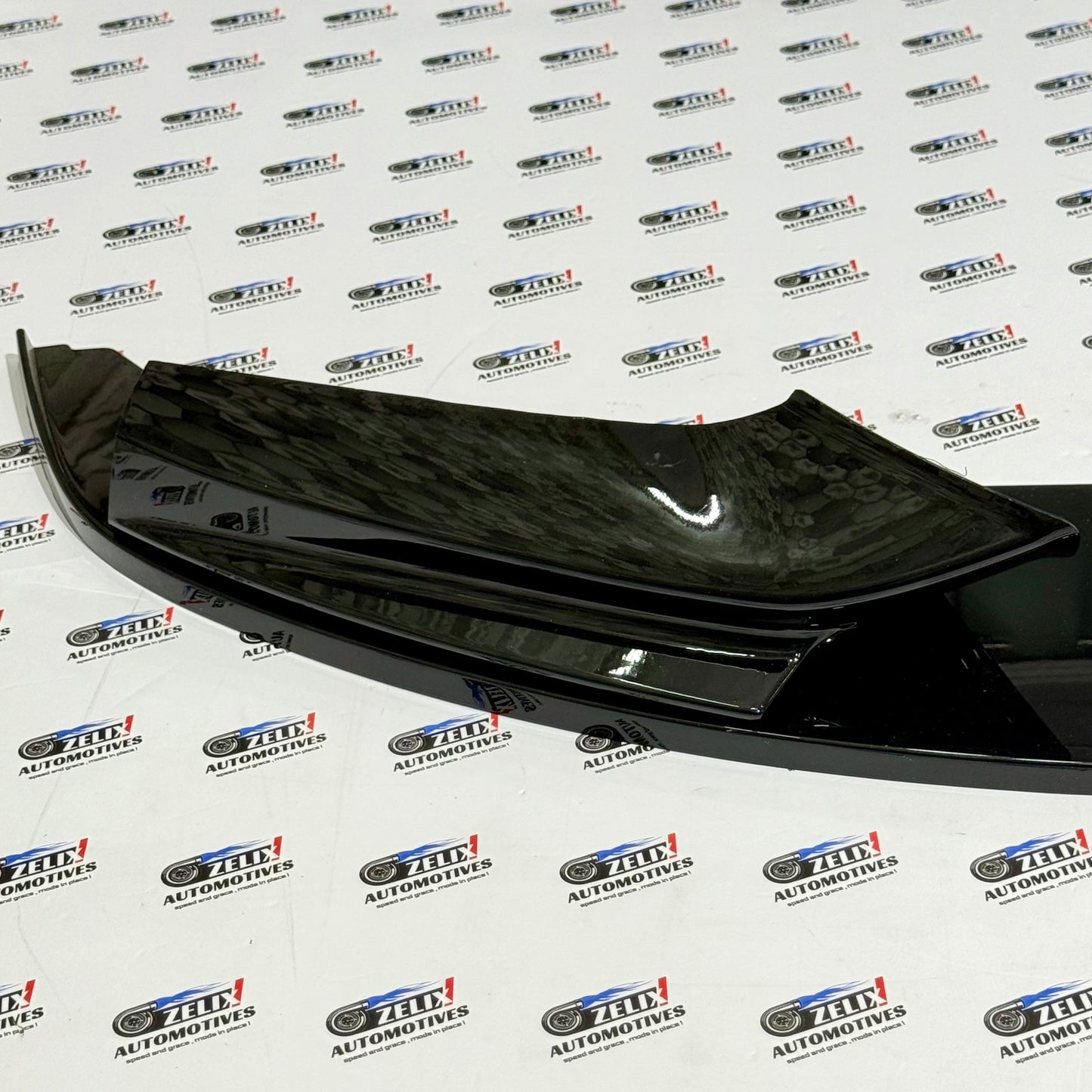 Front Bumper 2-piece Splitter Compatible With BMW F10 5-Series