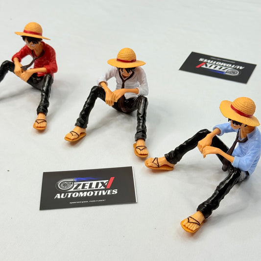 Luffy One Piece Dashboard Action Figure – Anime Car Decoration