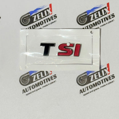 TSI Rear Emblem Sticker | OEM-Type Multiple Colour Options
