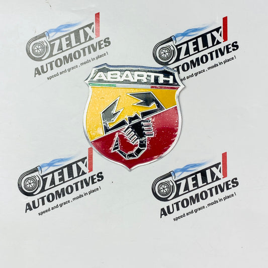 ABARTH 3D metal car emblem sticker 