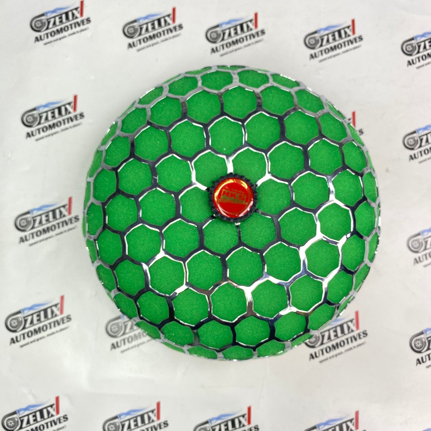 Mushroom Air Filter Green | Universal Aftermarket Air Intake Filter – 2.5″ & 3″ Inlet