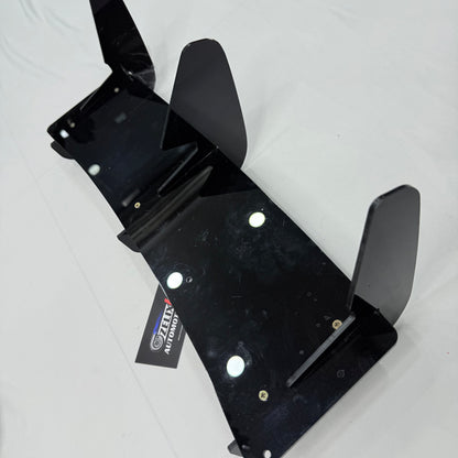 VW Polo 3 Fin Diffuser | Gloss Black | ABS