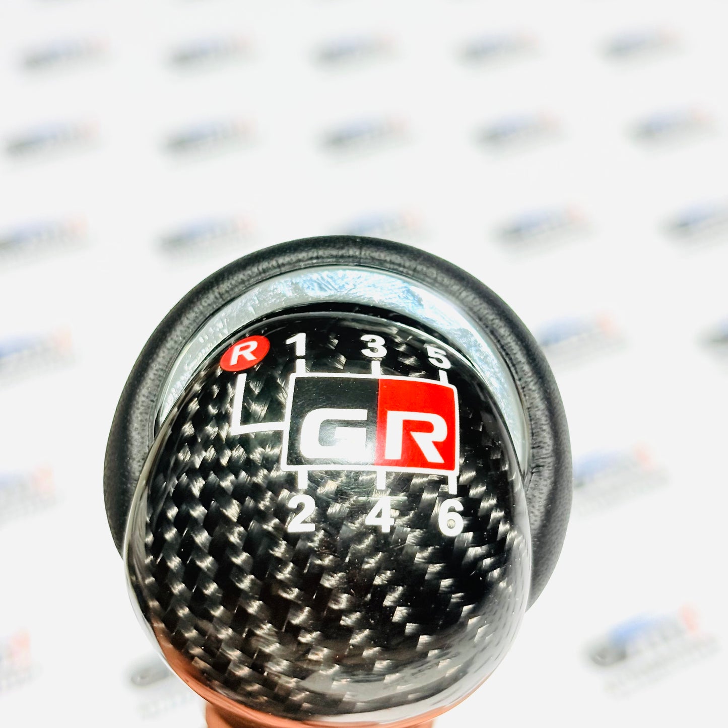 GR-Sports Gear Knob for Toyota Fortuner and Hilux | Original-Carbon Fiber Finish