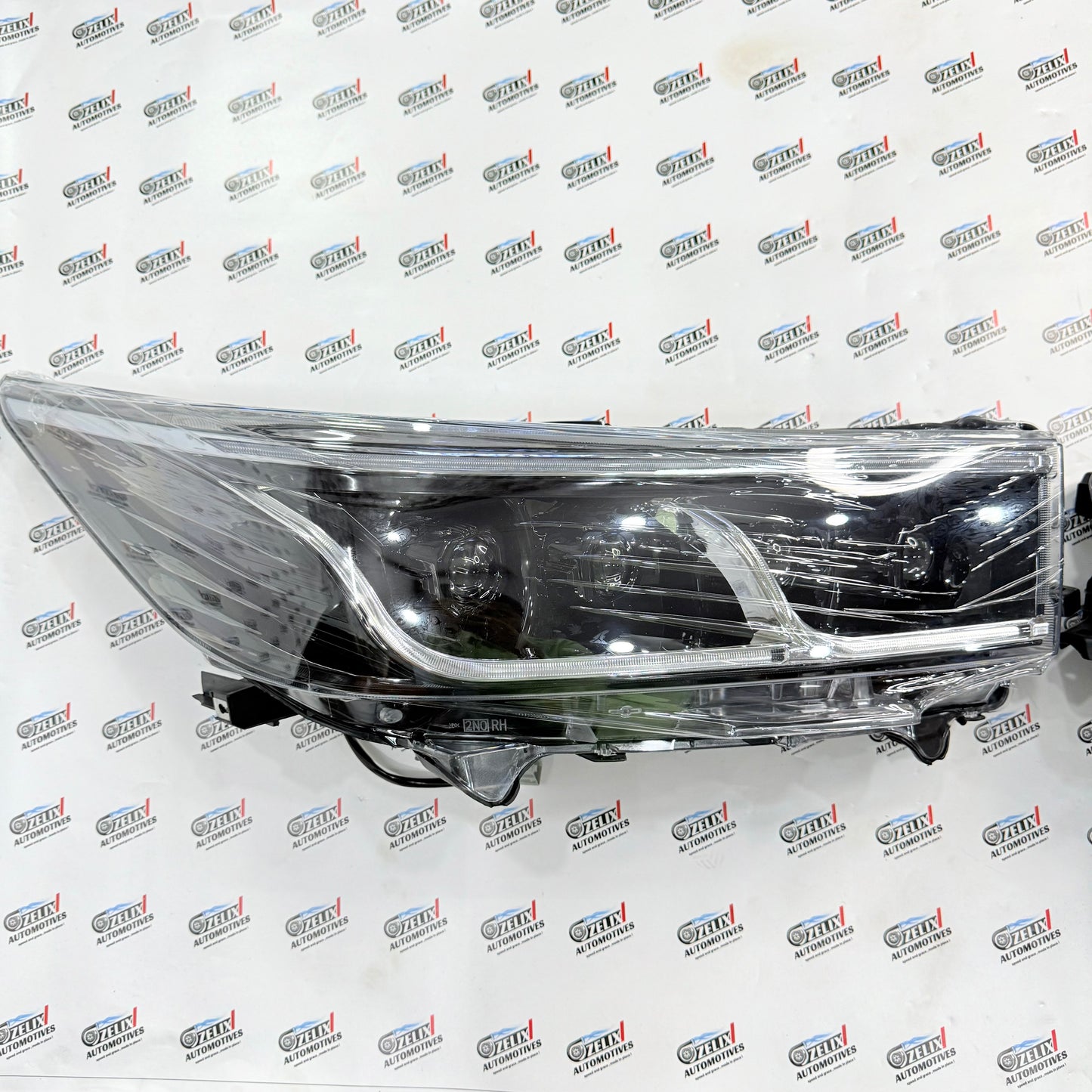 Innova Crysta Buggati Style Headlights | Aftermarket Car LED Headlamp Set.
