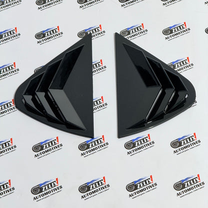 Skoda Superb Window Louvers Glossy Black | Compatible with 2015+ Models
