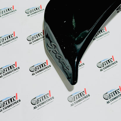 Universal Sedan Spoiler | Sporty Aerodynamic Design in Glossy Black