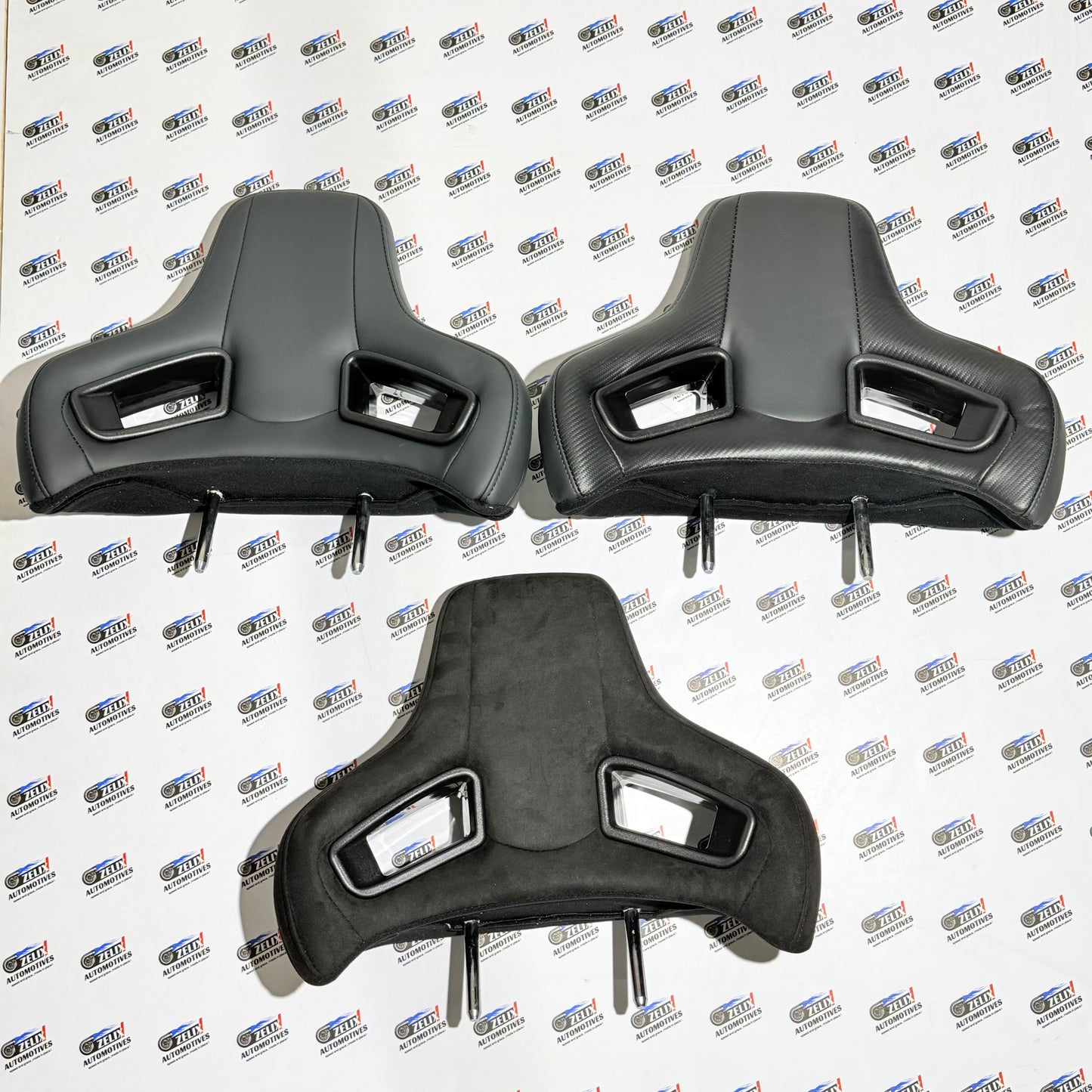 Racing-Style Car Seat Headrest | Universal Adjustable & Detachable Multiple Colour options