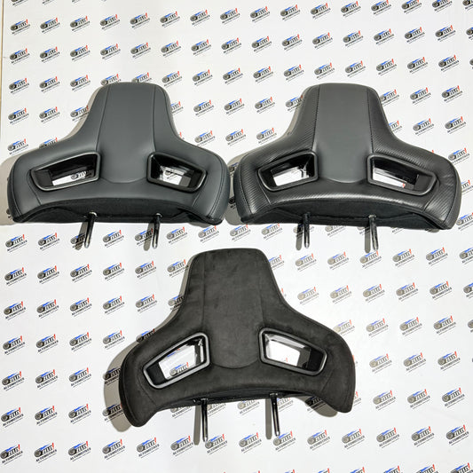 Racing-Style Car Seat Headrest | Universal Adjustable & Detachable Multiple Colour options