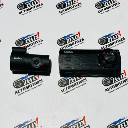 Qubo Dashcam Pro 4K with Rear Camera N-Series | Sony IMX415 Sensor for Superior Clarity
