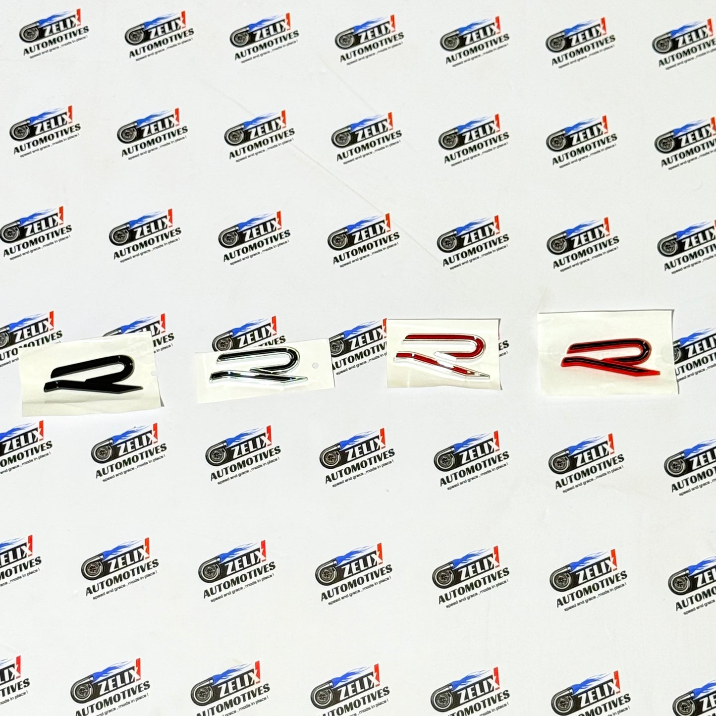 R-Logo Sticker Premium finish with crisp edges | Multiple Colour Options