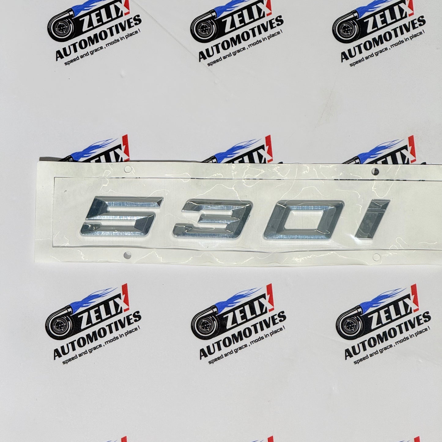 BMW i-Series Letters Emblems | Aftermarket OEM-Style in Chrome Finish