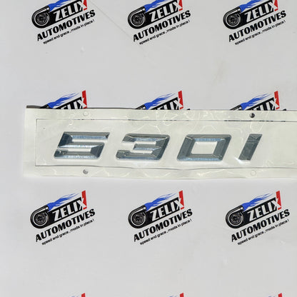 BMW i-Series Letters Emblems | Aftermarket OEM-Style in Chrome Finish