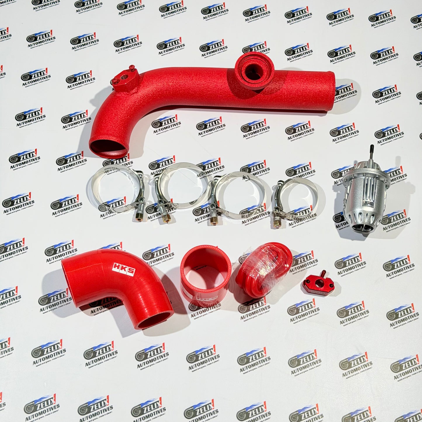 HKS Blow-Off Valve Kit for 1.8L Engines | Universal Turbo BOV Red/Black Colour Options